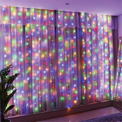 3M Christmas LED Curtain String Light