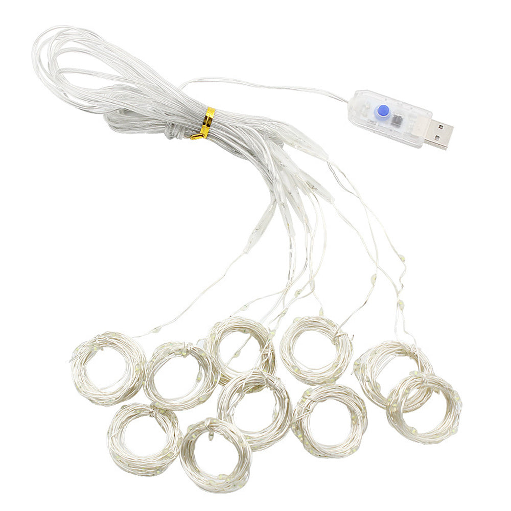 3M Christmas LED Curtain String Light
