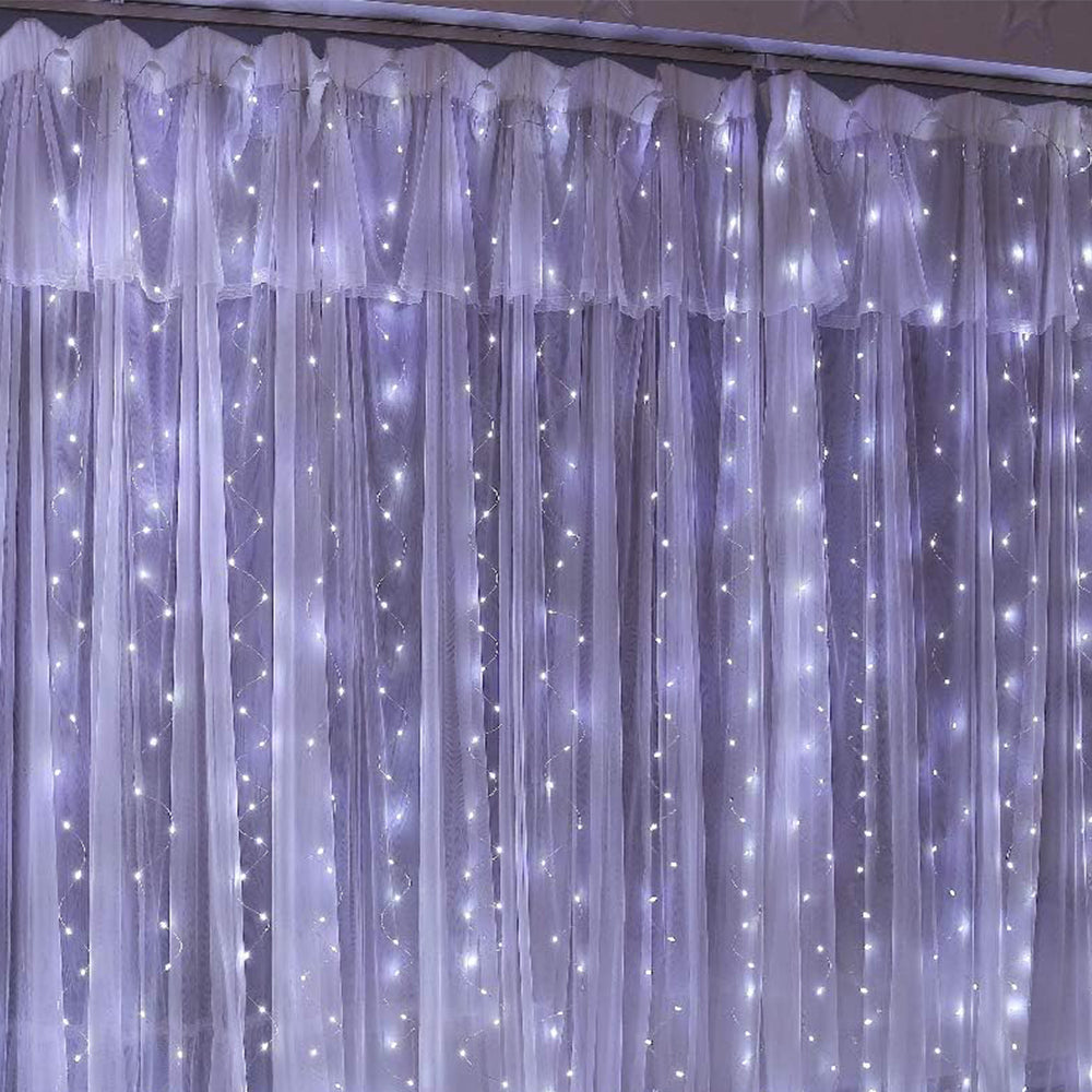3M Christmas LED Curtain String Light