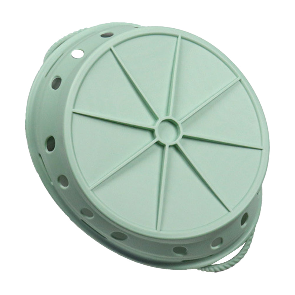 2Pcs Round Foldable Air Fryer Silicone Pot Reusable Air Fryer Basket Oven Baking Tray Pan Air Fryer Liner
