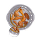 2Pcs Round Foldable Air Fryer Silicone Pot Reusable Air Fryer Basket Oven Baking Tray Pan Air Fryer Liner