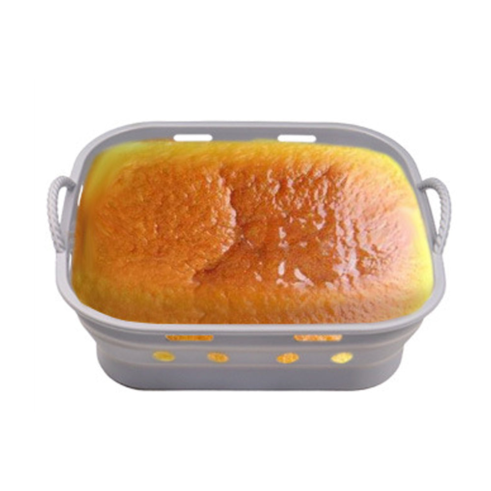 2Pcs Square Foldable Air Fryer Silicone Liner