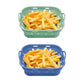 2Pcs Square Foldable Air Fryer Silicone Liner