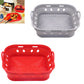 2Pcs Square Foldable Air Fryer Silicone Liner
