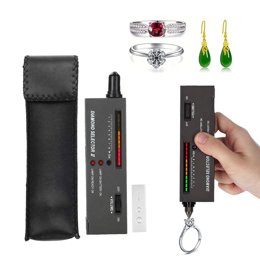 Diamond Tester Pen with LED Indicator
