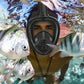 Full Face Snorkel Mask with Camera Mount and 2 Transparent Waist Bags