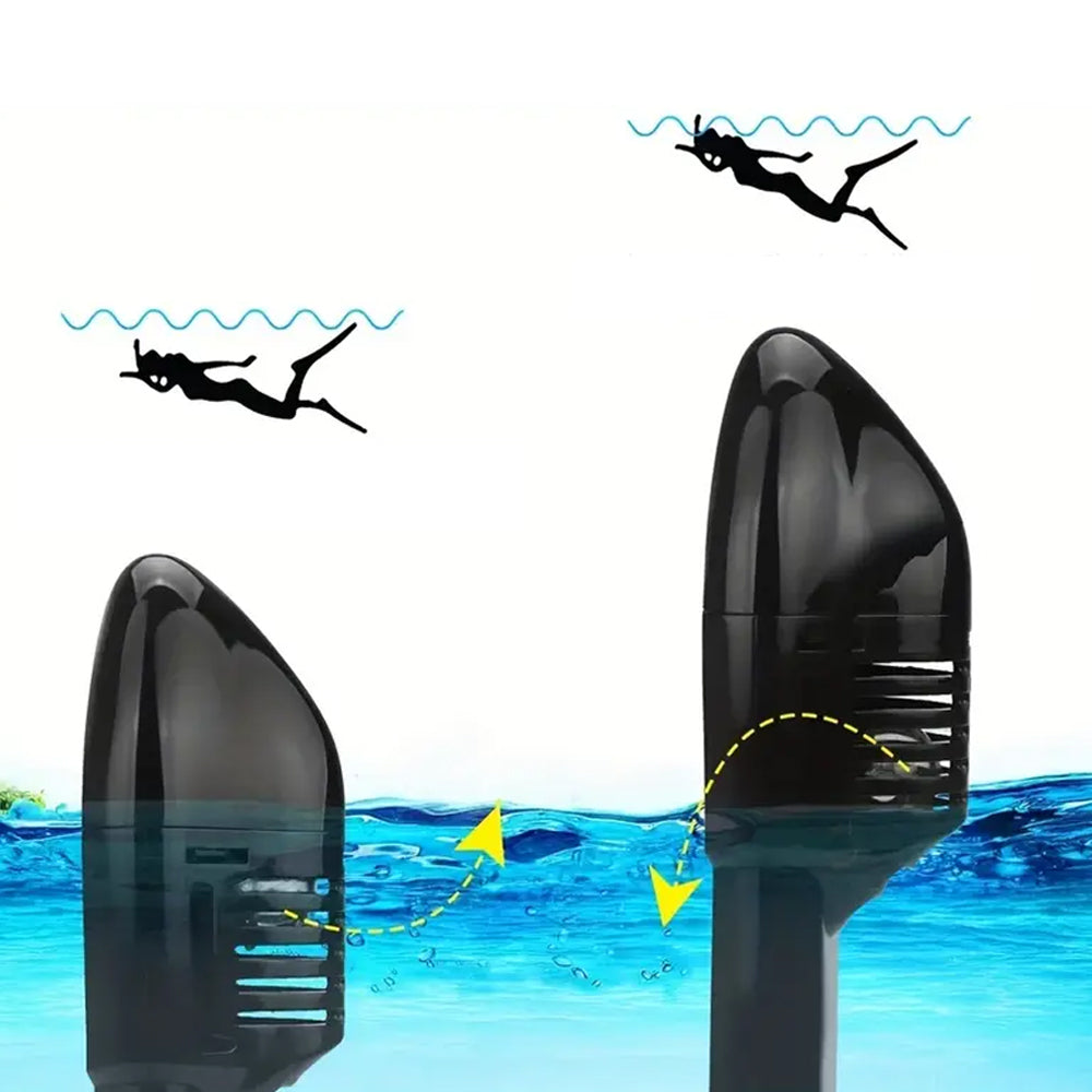 Full Face Snorkel Mask with Camera Mount and 2 Transparent Waist Bags