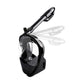 Full Face Snorkel Mask with Camera Mount and 2 Transparent Waist Bags