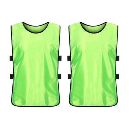 2Pcs Scrimmage Training Vest for Team Sports Games