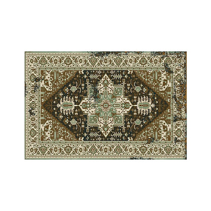 Bohemian Rug Floor Protector Mat Non-Slip Carpet Vintage Rugs for Home Decoration