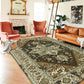 Bohemian Rug Floor Protector Mat Non-Slip Carpet Vintage Rugs for Home Decoration
