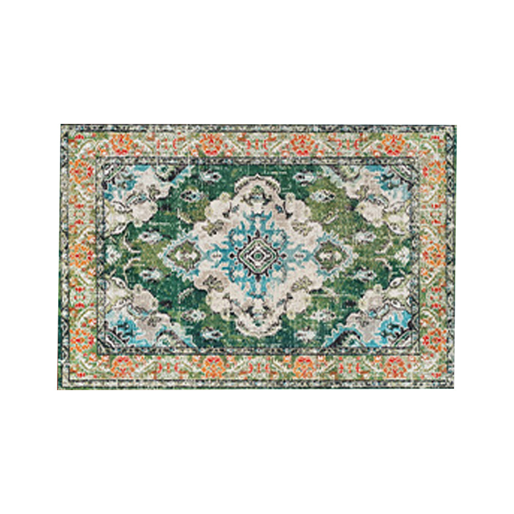 Bohemian Rug Floor Protector Mat Non-Slip Carpet Vintage Rugs for Home Decoration