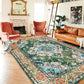 Bohemian Rug Floor Protector Mat Non-Slip Carpet Vintage Rugs for Home Decoration