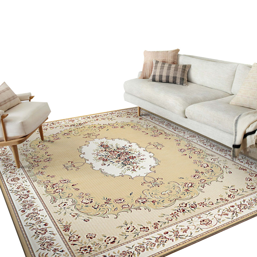 Bohemian Rug Floor Protector Mat Non-Slip Carpet Vintage Rugs for Home Decoration