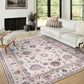 Bohemian Rug Floor Protector Mat Non-Slip Carpet Vintage Rugs for Home Decoration