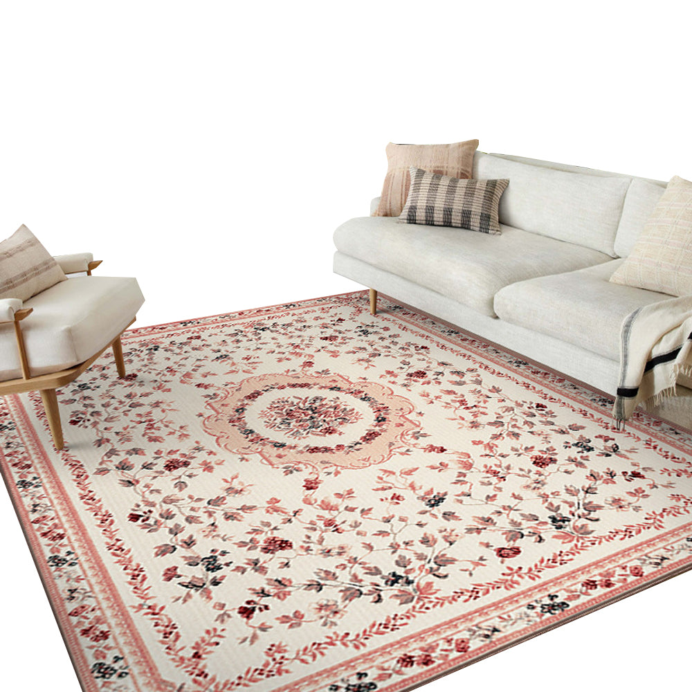 Bohemian Rug Floor Protector Mat Non-Slip Carpet Vintage Rugs for Home Decoration