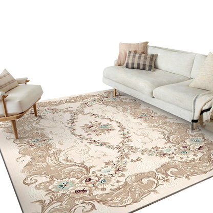 Bohemian Rug Floor Protector Mat Non-Slip Carpet Vintage Rugs for Home Decoration