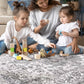 Bohemian Rug Floor Protector Mat Non-Slip Carpet Vintage Rugs for Home Decoration