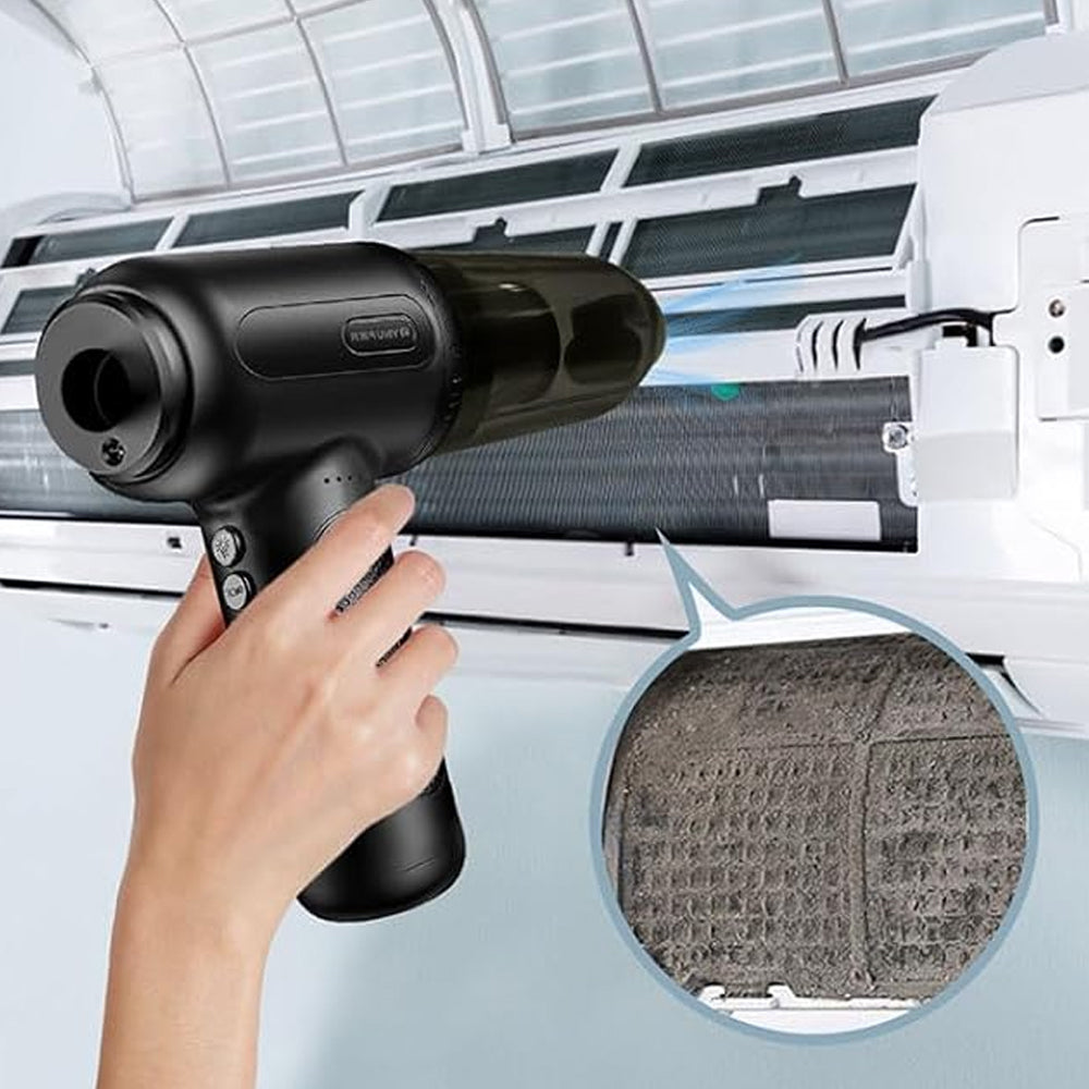 2-in-1 Portable Compressed Air Duster Air Blower and Vacuum Cleaner