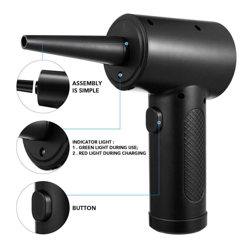 Portable Cordless Air Blower Computer Cleaning for Keyboard