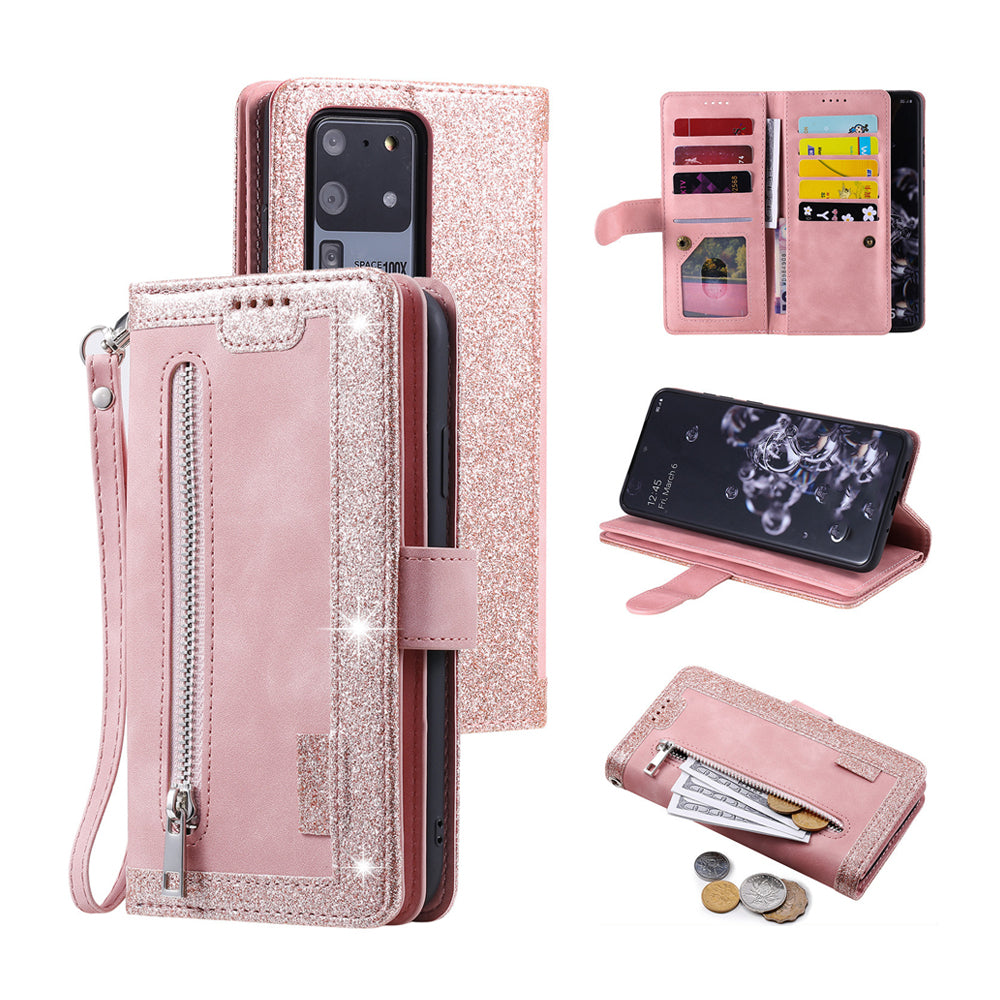 For iPhone 15Plus Case Leather Wallet Flip Cover