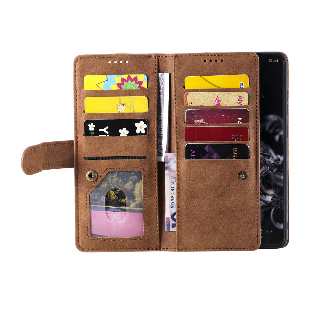 For iPhone 15Pro Max Case Leather Wallet Flip Cover
