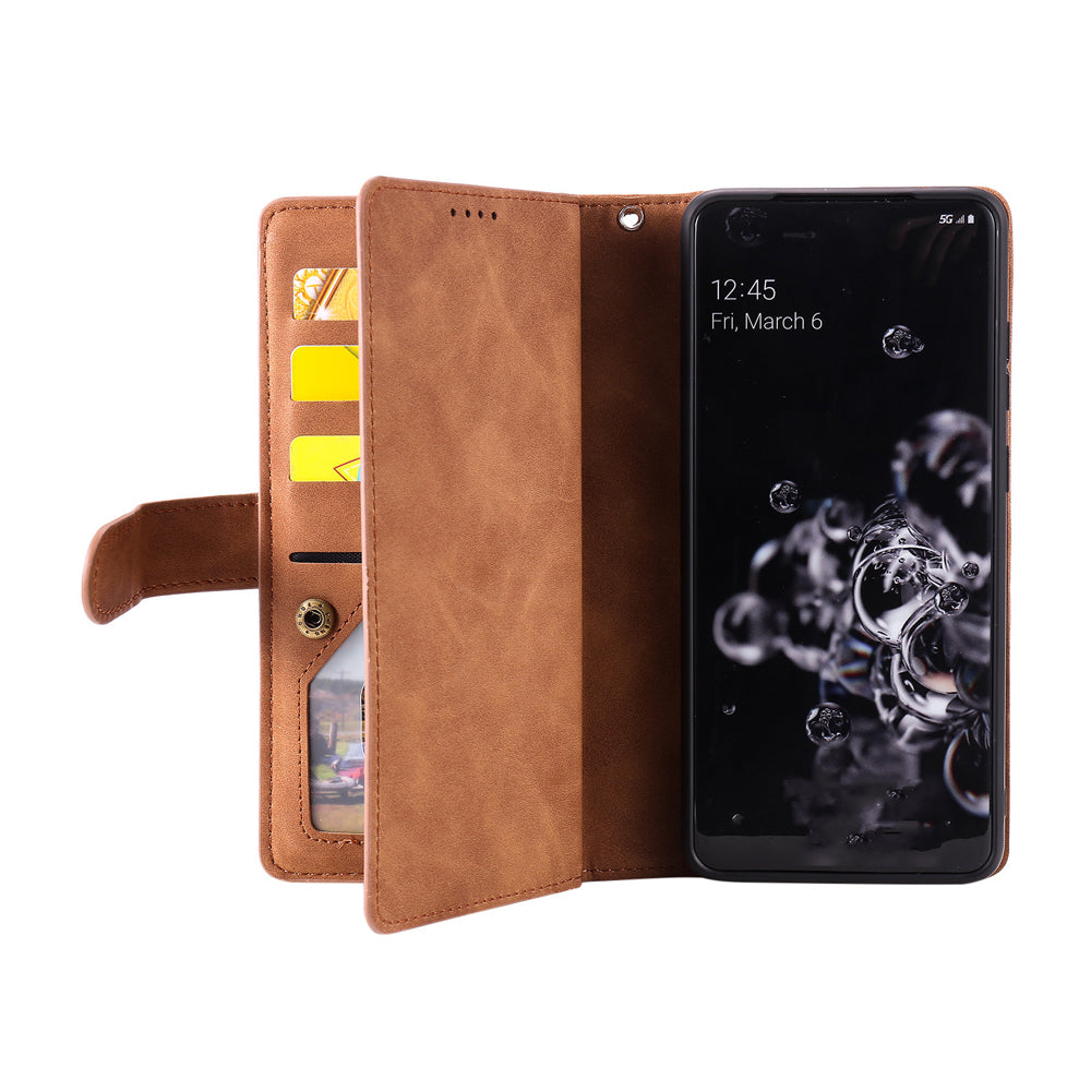 For iPhone 15Pro Max Case Leather Wallet Flip Cover