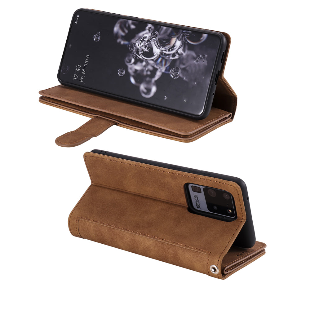 For iPhone 15Pro Max Case Leather Wallet Flip Cover