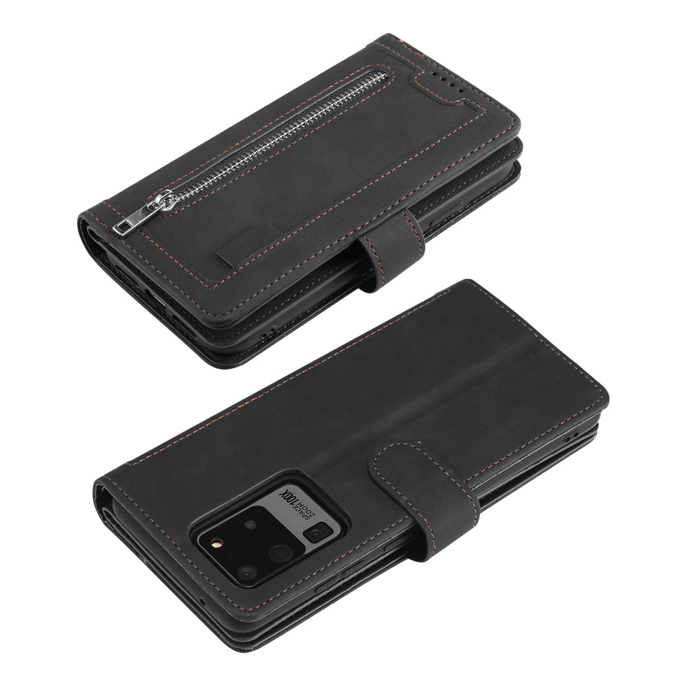 For iPhone 15Plus Case Leather Wallet Flip Cover