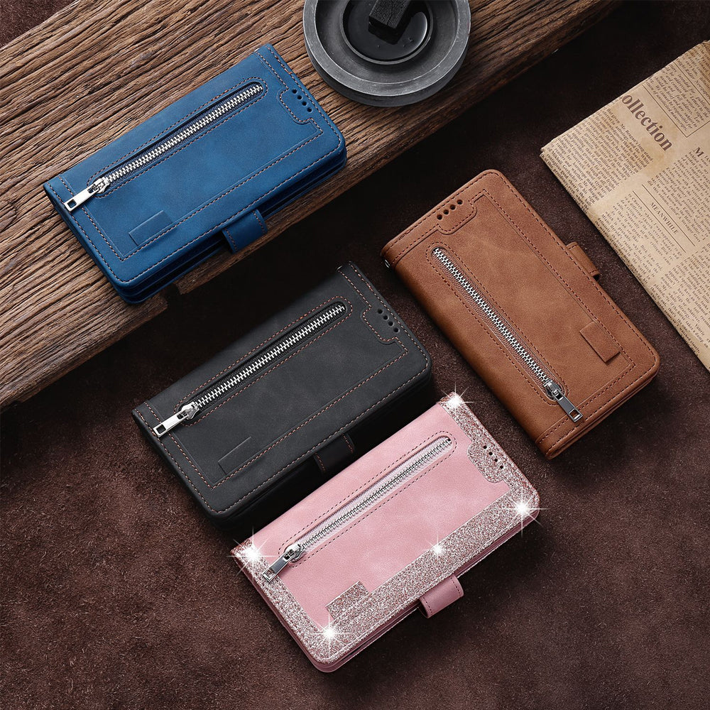 For iPhone 15Pro Max Case Leather Wallet Flip Cover
