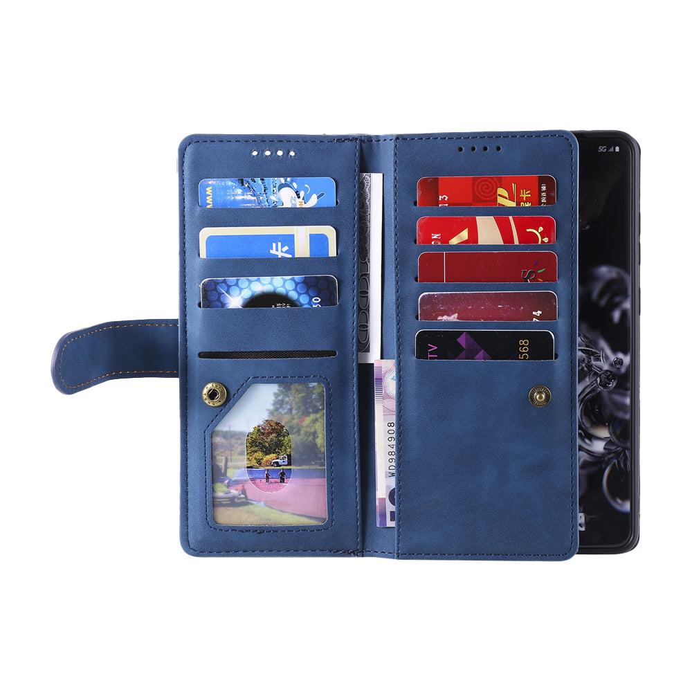 For iPhone 15Plus Case Leather Wallet Flip Cover