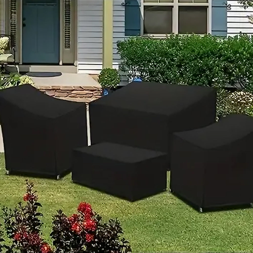 4-Piece Water Resistant Patio Furniture Cover