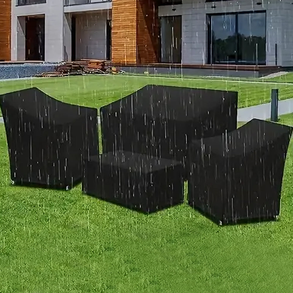 4-Piece Water Resistant Patio Furniture Cover