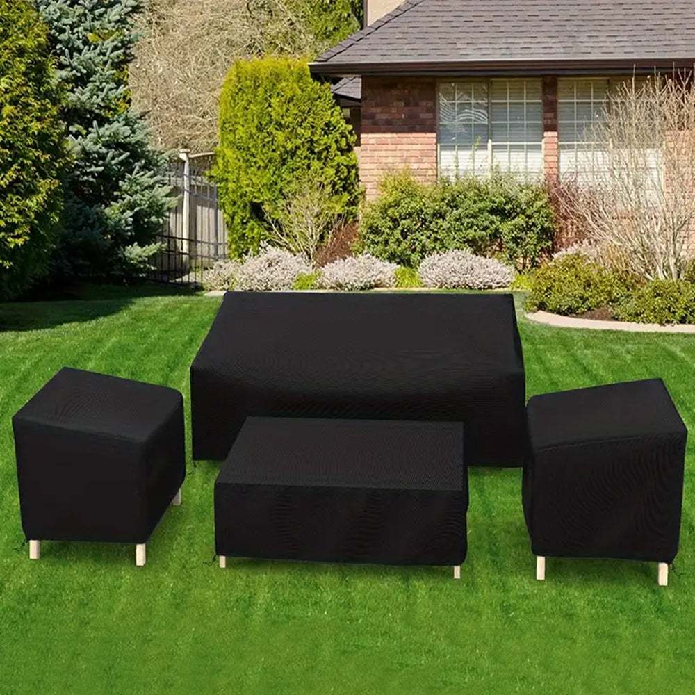 4-Piece Water Resistant Patio Furniture Cover