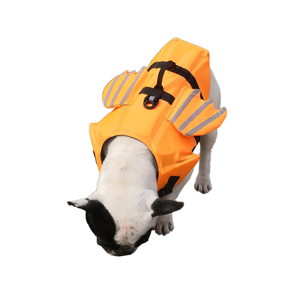 Dog Wings Adjustable Flotation Swim Vest with Chin Float