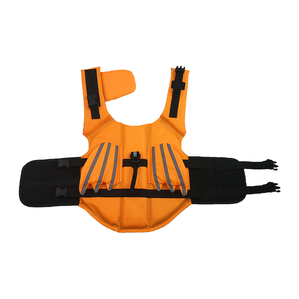 Dog Wings Adjustable Flotation Swim Vest with Chin Float