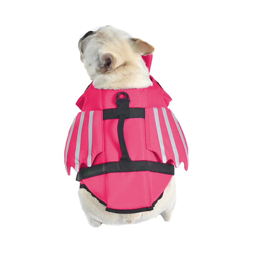 Dog Wings Adjustable Flotation Swim Vest with Chin Float