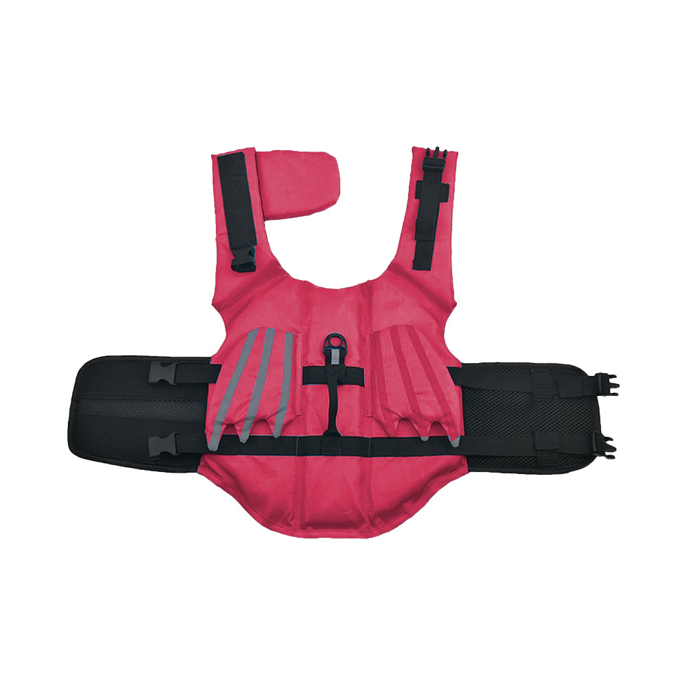 Dog Wings Adjustable Flotation Swim Vest with Chin Float