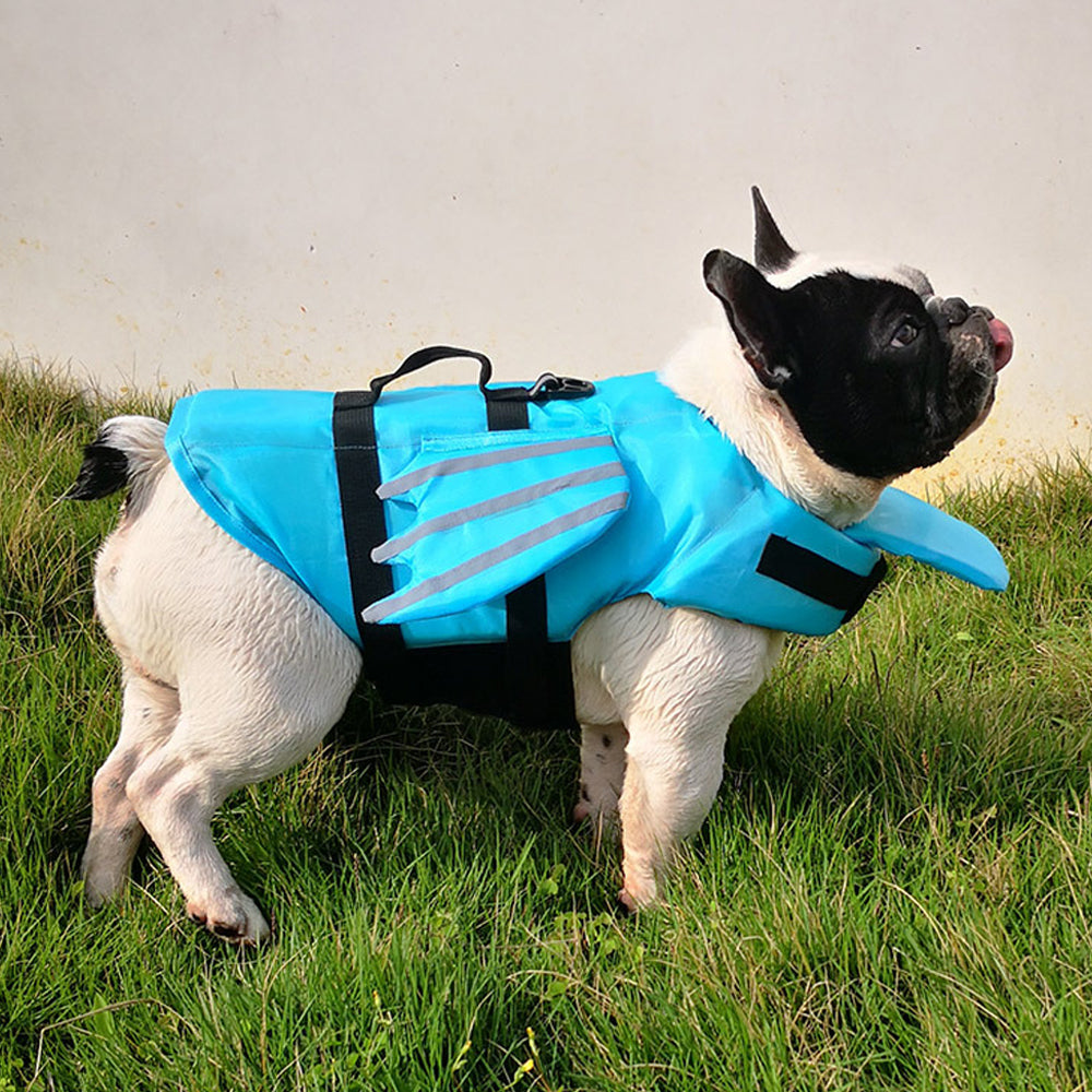 Dog Wings Adjustable Flotation Swim Vest with Chin Float