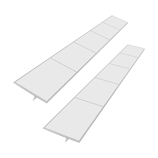 2Pcs Kitchen Stove Counter Gap Silicone Cover Filler Strip