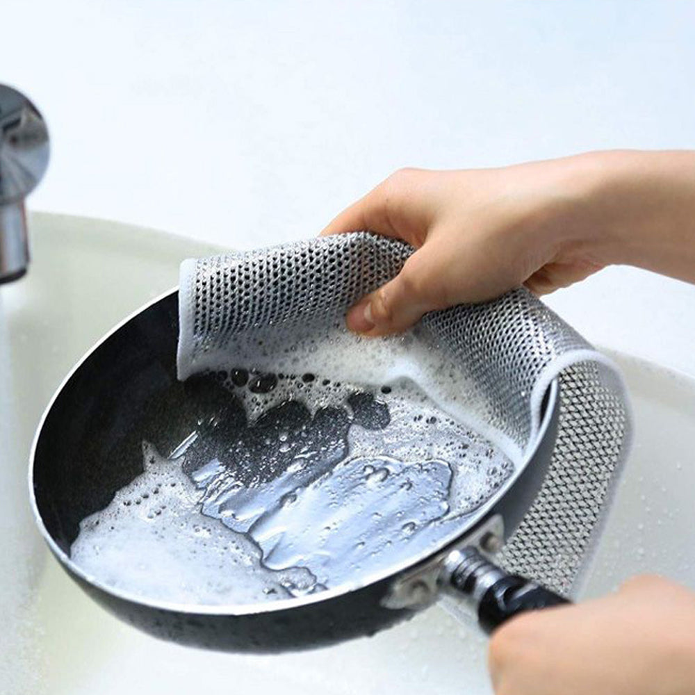 10Pcs Imitation Wire Dishwashing Cloth