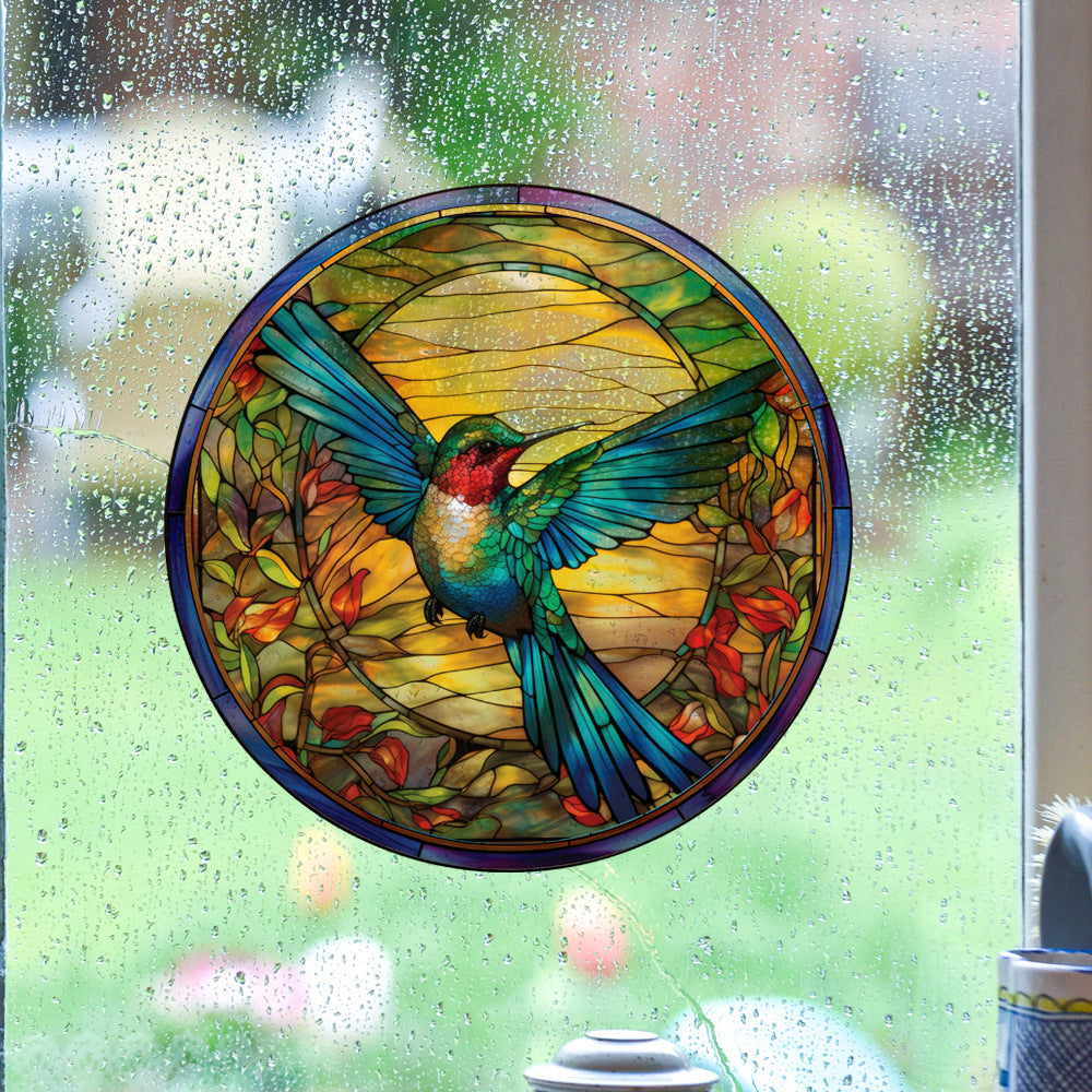 4Pcs Static Cling Window Sticker Glass Mirror Art Decal