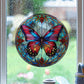 4Pcs Static Cling Window Sticker Glass Mirror Art Decal