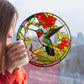 4Pcs Static Cling Window Sticker Glass Mirror Art Decal