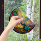 4Pcs Static Cling Window Sticker Glass Mirror Art Decal