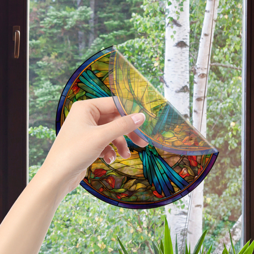 4Pcs Static Cling Window Sticker Glass Mirror Art Decal