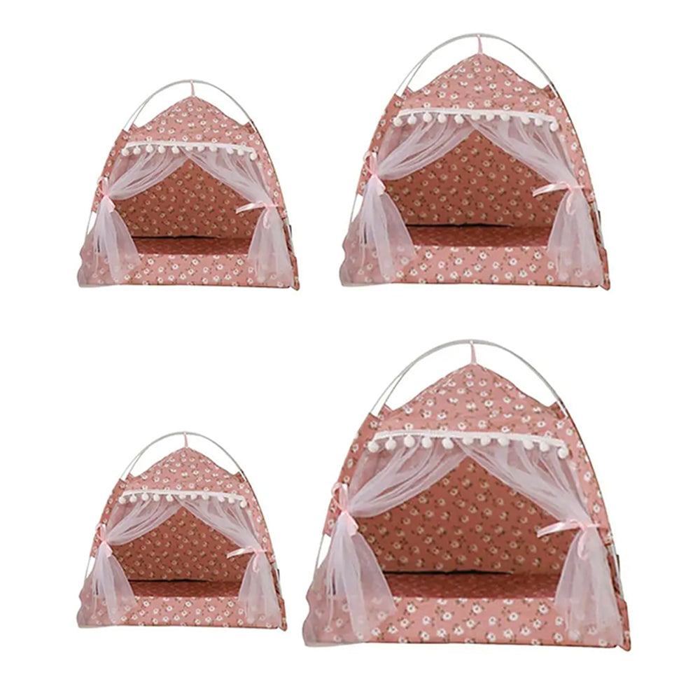 Portable Cat Tents Cat House Foldable Cat Dog Nest for Small Pets