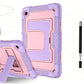 1pc Shockproof Tablet Case with Kickstand Shoulder Strap for Samsung Tablet and 2pcs Dual Tip Stylus Pens