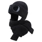 Retro Aviator Knitted Beanie Attached Scarf Winter Warm Pilot Hat with Decorative Goggles