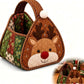 DIY Christmas Patchwork Basket Sewing Kit Fabric Quilting Craft Kit